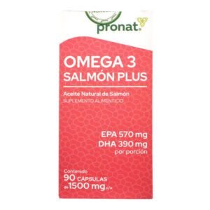 OMEGA 3 ACEITE DE SALMÓN PLUS 90 CAPS 1500MG