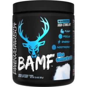 BAMF DAS LABS PRE ENTRENO BLUE RASPBERRY 30 SERVICIOS