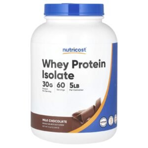 NUTRICOST WHEY PROTEIN ISOLATE CHOCOLATE 5lbs
