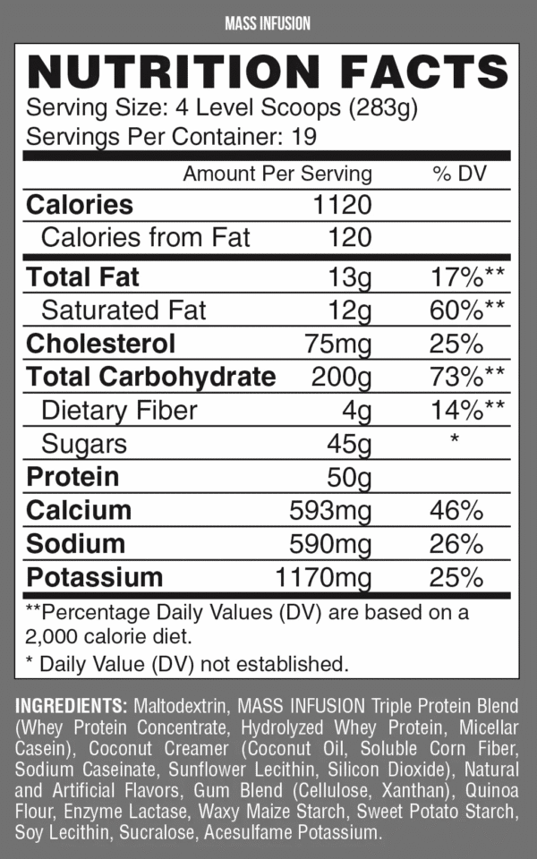 Mass-Infusion-12Lbs-Tabla-Nutricional