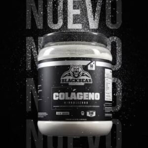 COLÁGENO HIDROLIZADO BLACKBEAR 500G 50 SERVICIOS SIN SABOR