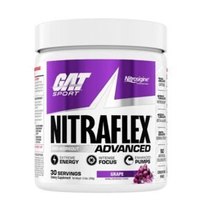 GAT NITRAFLEX 30 SERVICIOS GRAPE