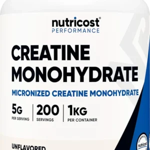 CREATINA MONOHIDRATADA NUTRICOST 1KG 200 SERV